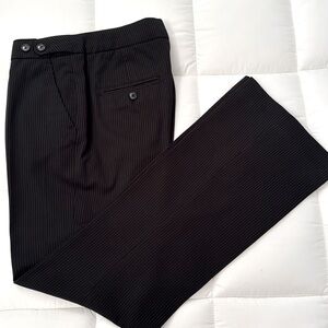 H&M Suit dress pants with Brown Pinstripes
